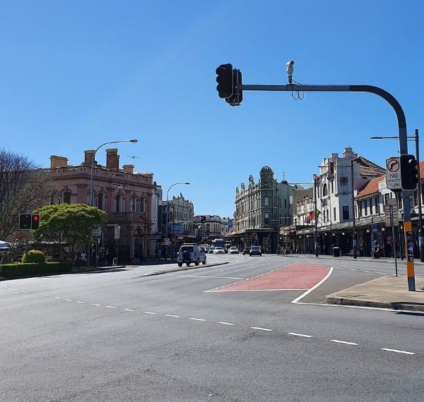 Commercial buildings in Newtown, NSW