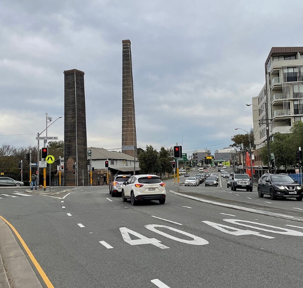 Commercial buildings in St Peters, NSW